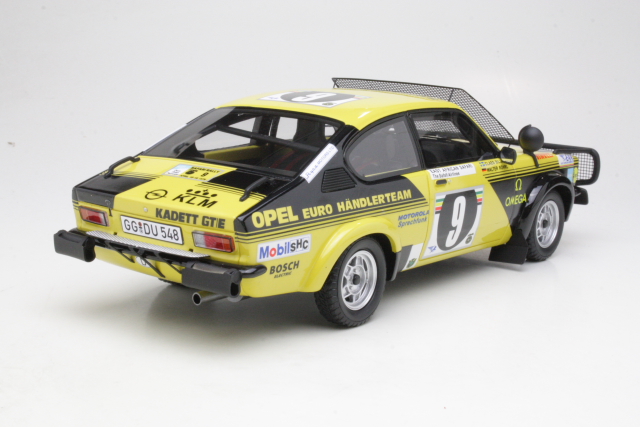 Opel Kadett C GTE, Safari 1976, W.Rohrl, no.9 - Sulje napsauttamalla kuva