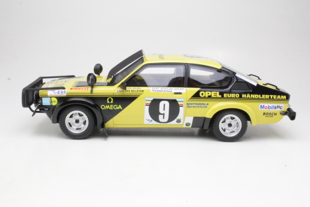 Opel Kadett C GTE, Safari 1976, W.Rohrl, no.9 - Sulje napsauttamalla kuva