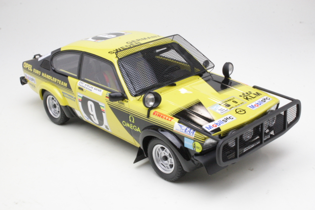 Opel Kadett C GTE, Safari 1976, W.Rohrl, no.9 - Sulje napsauttamalla kuva