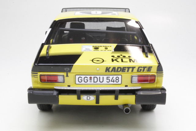 Opel Kadett C GTE, Safari 1976, W.Rohrl, no.9 - Sulje napsauttamalla kuva