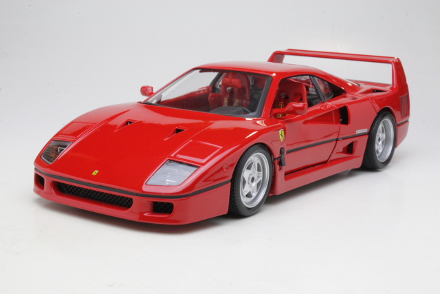 Ferrari F40 1990, punainen "Original Series" - Sulje napsauttamalla kuva