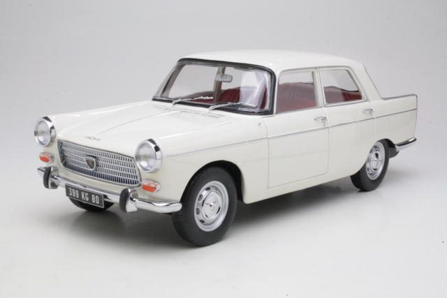 Peugeot 404 1965, valkoinen