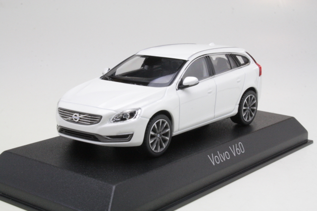 Volvo V60 2013, valkoinen - Sulje napsauttamalla kuva