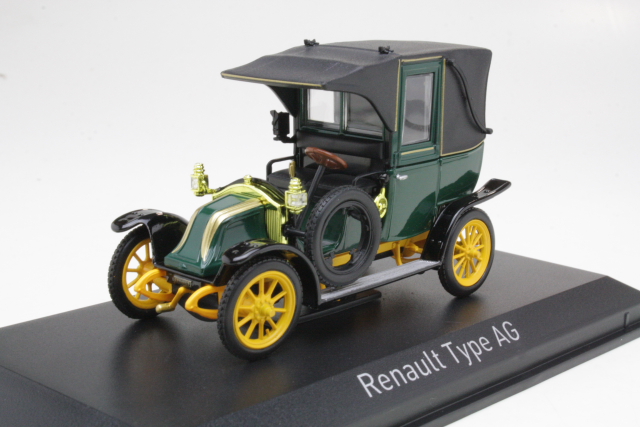 Renault Type AG 1905, vihreä "Taxi de la Marne" - Sulje napsauttamalla kuva