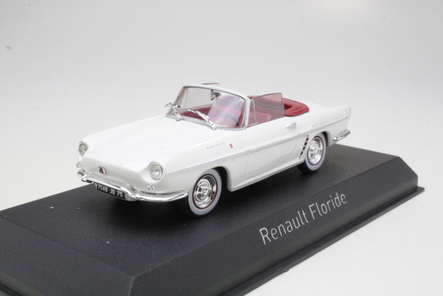Renault Floride 1959, valkoinen - Sulje napsauttamalla kuva