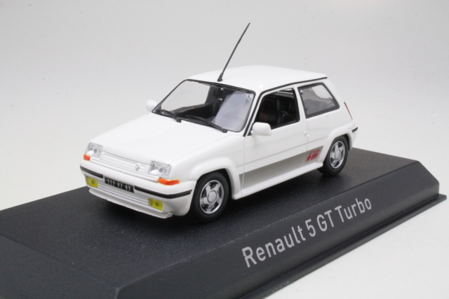 Renault 5 GT Turbo 1989, valkoinen - Sulje napsauttamalla kuva