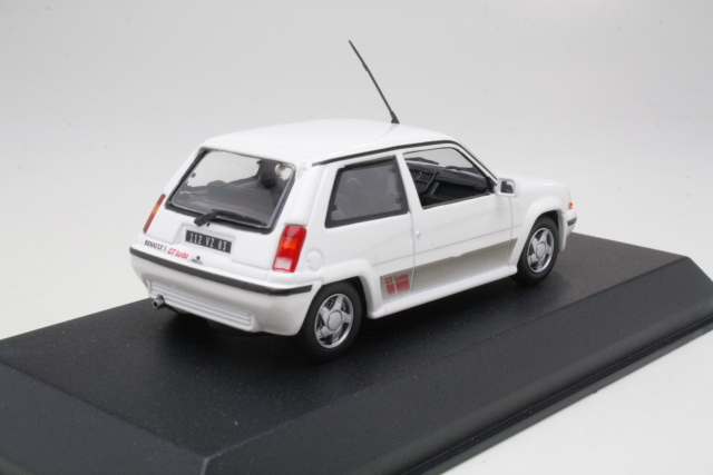 Renault 5 GT Turbo 1989, valkoinen - Sulje napsauttamalla kuva