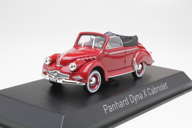 Panhard Dyna X Cabriolet 1951, punainen