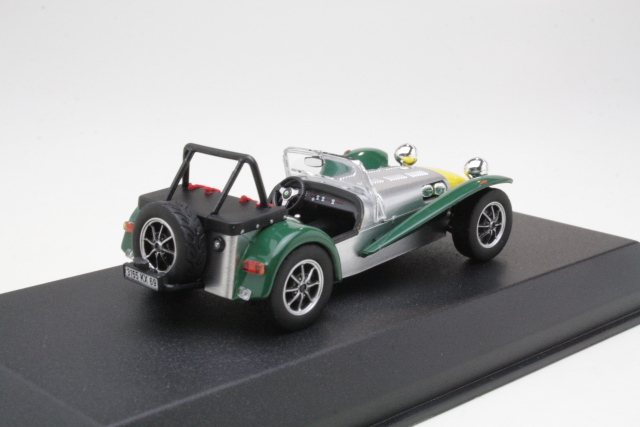Caterham Super Seven 1983, aluminium/yellow/green
