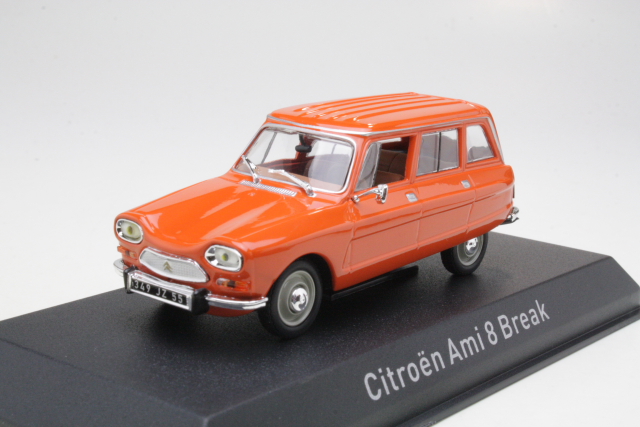 Citroen Ami 8 Break 1976, oranssi - Sulje napsauttamalla kuva