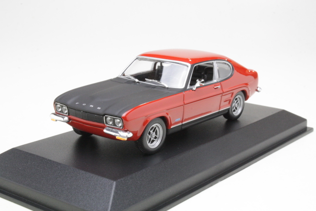 Ford Capri RS 1969, punainen/musta - Sulje napsauttamalla kuva