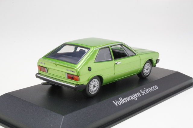 VW Scirocco 1974, vihreä - Sulje napsauttamalla kuva