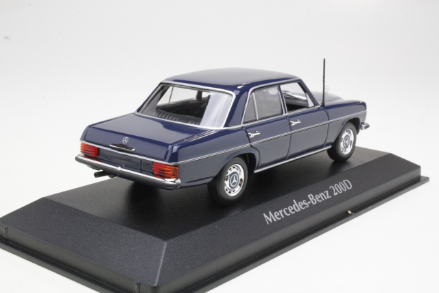 Mercedes 200D (w115) 1973, blue - Click Image to Close