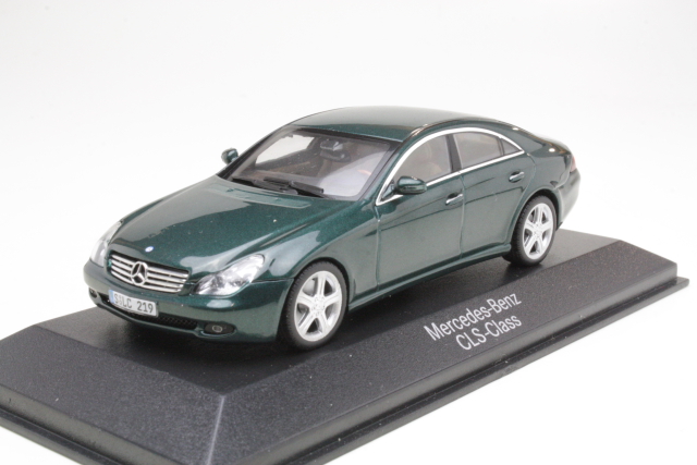 Mercedes CLS, tummanvihreä