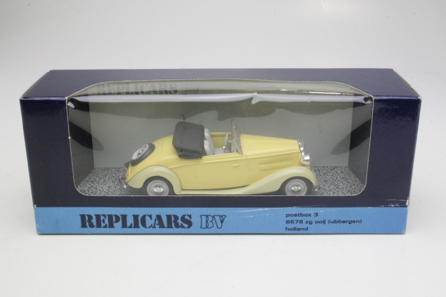 Mercedes 170C Cabriolet, yellow
