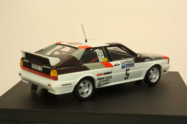 Audi Quattro, 1st. RAC 1981, H.Mikkola, no.5