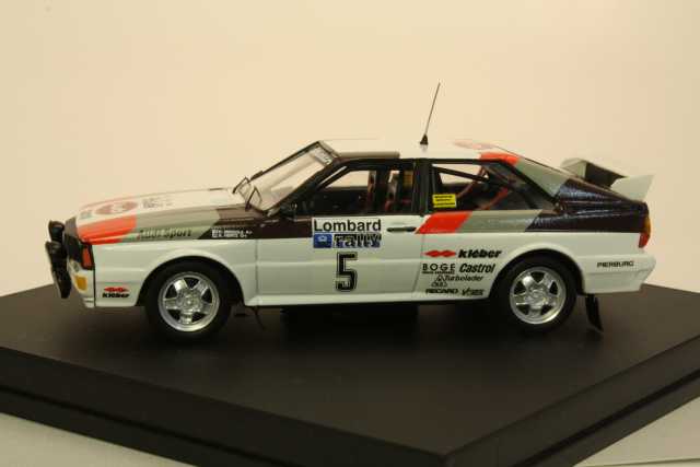 Audi Quattro, 1st. RAC 1981, H.Mikkola, no.5