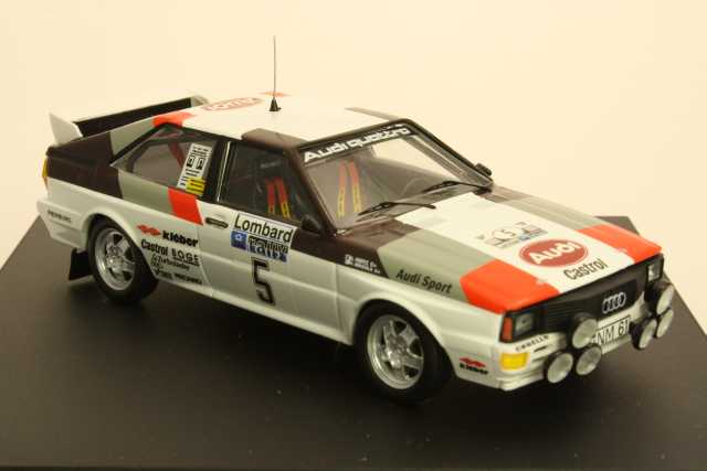 Audi Quattro, 1st. RAC 1981, H.Mikkola, no.5