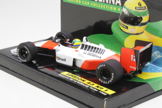 McLaren Honda MP4/4, F1 1988, A.Senna, no.12 - Sulje napsauttamalla kuva