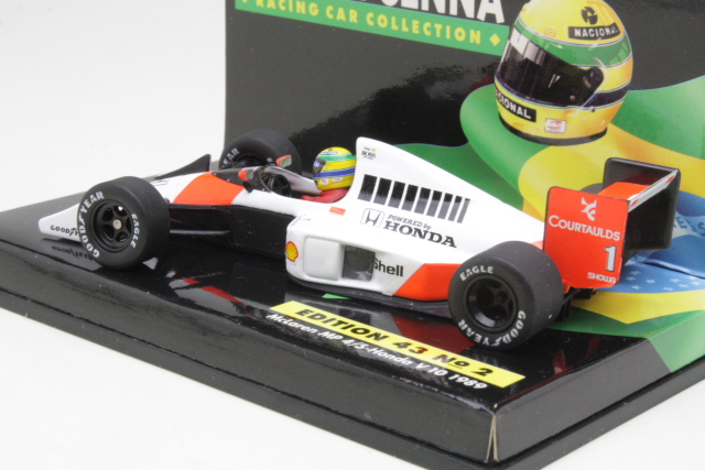 McLaren Honda MP4/5, F1 1989, A.Senna, no.1