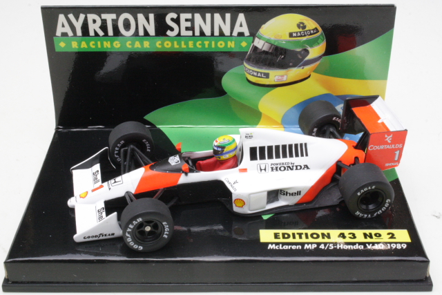McLaren Honda MP4/5, F1 1989, A.Senna, no.1