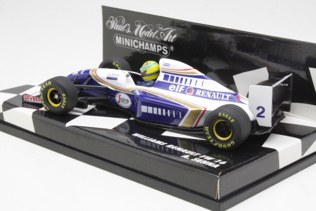 Williams Renault FW16, A.Senna, no.2