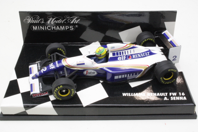 Williams Renault FW16, A.Senna, no.2