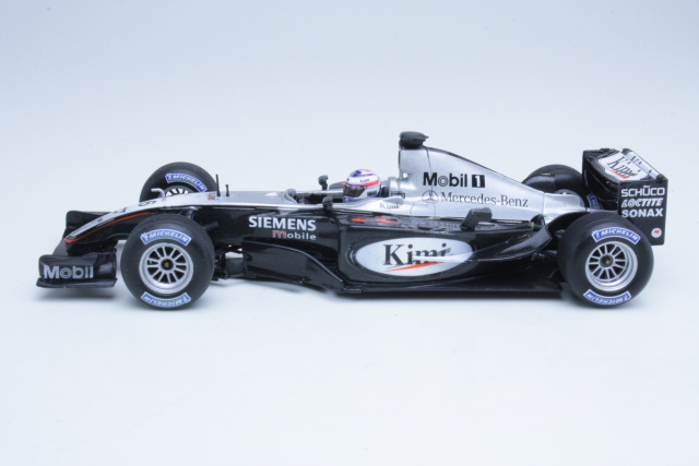 McLaren Mercedes MP4/18, Testcar 2003, K.Räikkönen, no.6 - Sulje napsauttamalla kuva