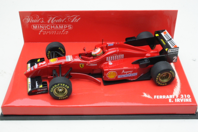 Ferrari F310, E.Irvine, no.2