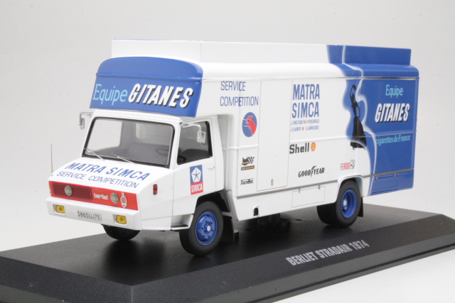 Berliet Stradair 1974 "Simca Matra Equipe Gitanes"