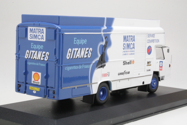 Berliet Stradair 1974 "Simca Matra Equipe Gitanes" - Click Image to Close