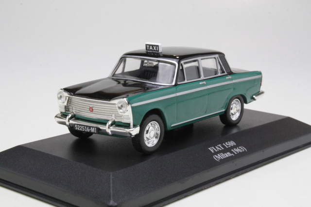 Fiat 1500 1963 "Taxi Milan" - Sulje napsauttamalla kuva