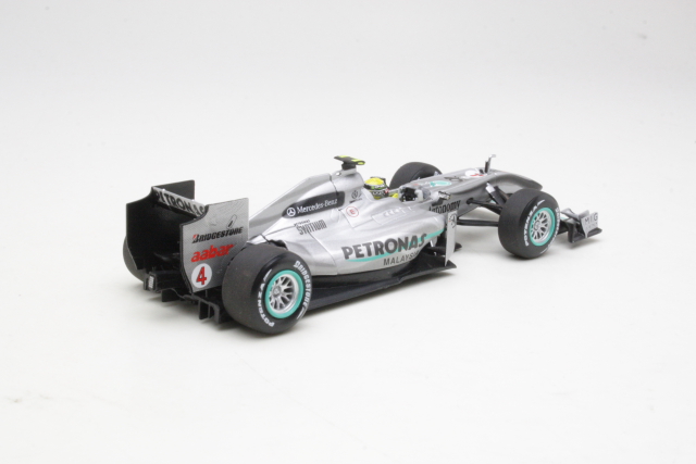 Mercedes GP W01, F1 2010, N.Rosberg, no.4