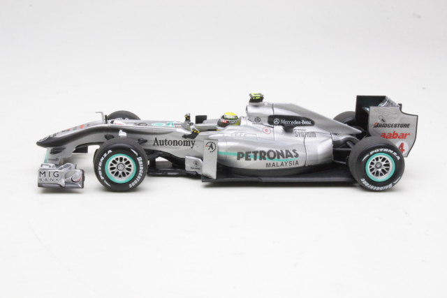 Mercedes GP W01, F1 2010, N.Rosberg, no.4