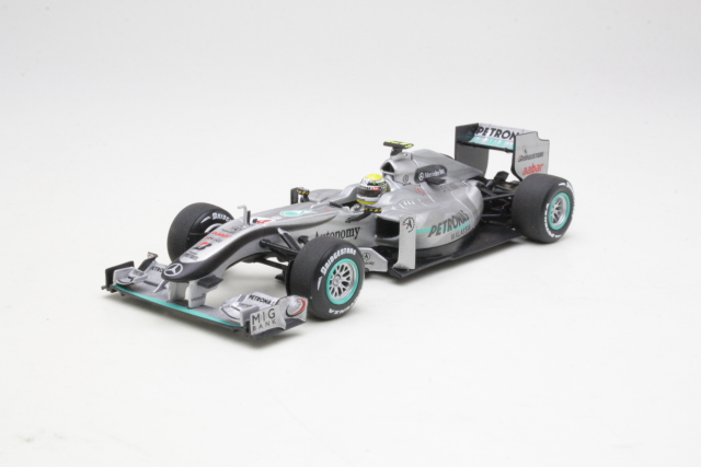 Mercedes GP W01, Malesia GP 2010, N.Rosberg, no.4