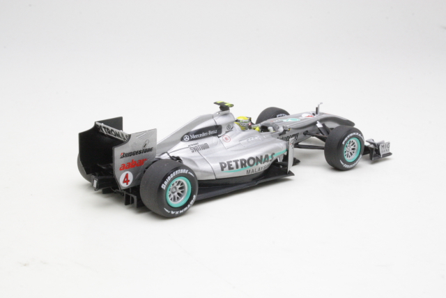 Mercedes GP W01, Malesia GP 2010, N.Rosberg, no.4