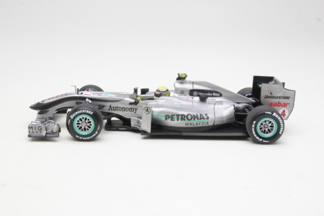 Mercedes GP W01, Malesia GP 2010, N.Rosberg, no.4