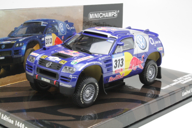 VW Touareg, Barcelona-Dakar 2005, J.Kankkunen, no.313 - Sulje napsauttamalla kuva