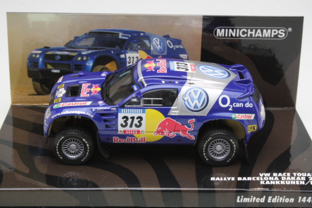 VW Touareg, Barcelona-Dakar 2005, J.Kankkunen, no.313 - Sulje napsauttamalla kuva