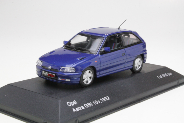 Opel Astra F GSi 1992, sininen - Sulje napsauttamalla kuva