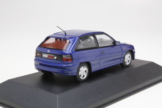 Opel Astra F GSi 1992, sininen - Sulje napsauttamalla kuva