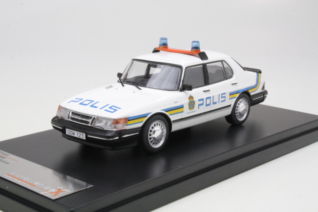 Saab 900i 1987 "Swedish Police" - Sulje napsauttamalla kuva
