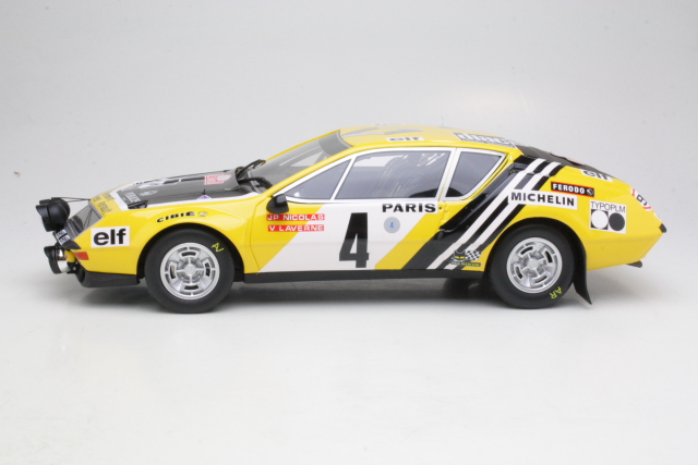 Alpine A310 1600 Gr.4, Monte Carlo 1976, J.P.Nicolas, no.4