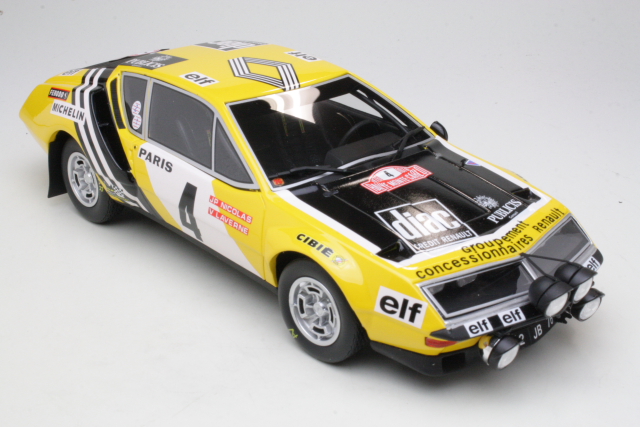Alpine A310 1600 Gr.4, Monte Carlo 1976, J.P.Nicolas, no.4
