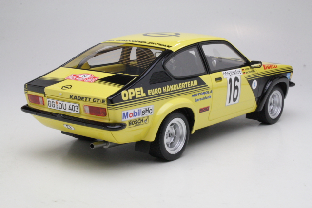 Opel Kadett GTE Gr.4, Monte Carlo 1976, W.Rohrl, no.16 - Sulje napsauttamalla kuva