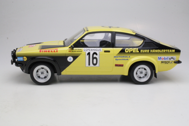 Opel Kadett GTE Gr.4, Monte Carlo 1976, W.Rohrl, no.16 - Sulje napsauttamalla kuva