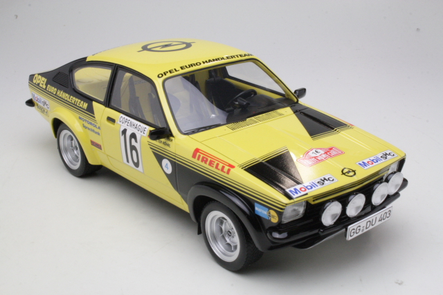 Opel Kadett GTE Gr.4, Monte Carlo 1976, W.Rohrl, no.16