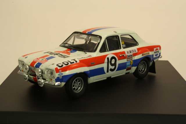 Ford Escort Mk1 RS1600, Monte Carlo 1972, T.Mäkinen, no.19