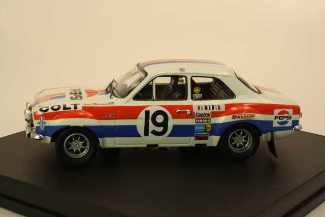 Ford Escort Mk1 RS1600, Monte Carlo 1972, T.Mäkinen, no.19