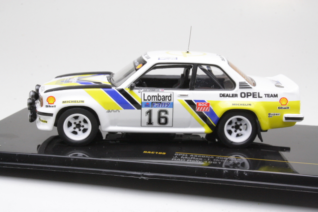 Opel Ascona B, RAC 1981, J.McRae, no.16 - Sulje napsauttamalla kuva